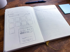 User flow diagram showing the financial advisor matching process in Wealthminder